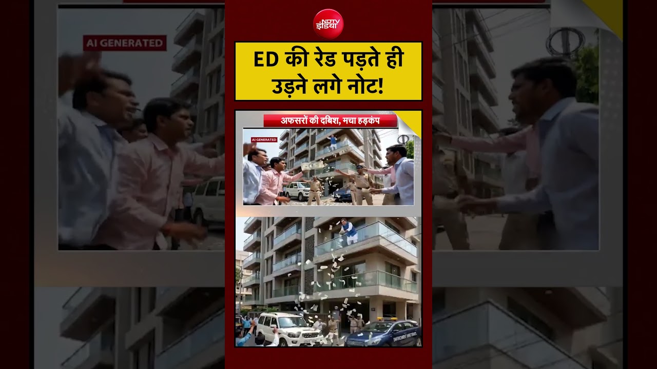 Syed Suhail | Mohali ED Raid | ED की रेड पड़ते ही उड़ने लगे नोट! #shorts #viralvideo #punjab