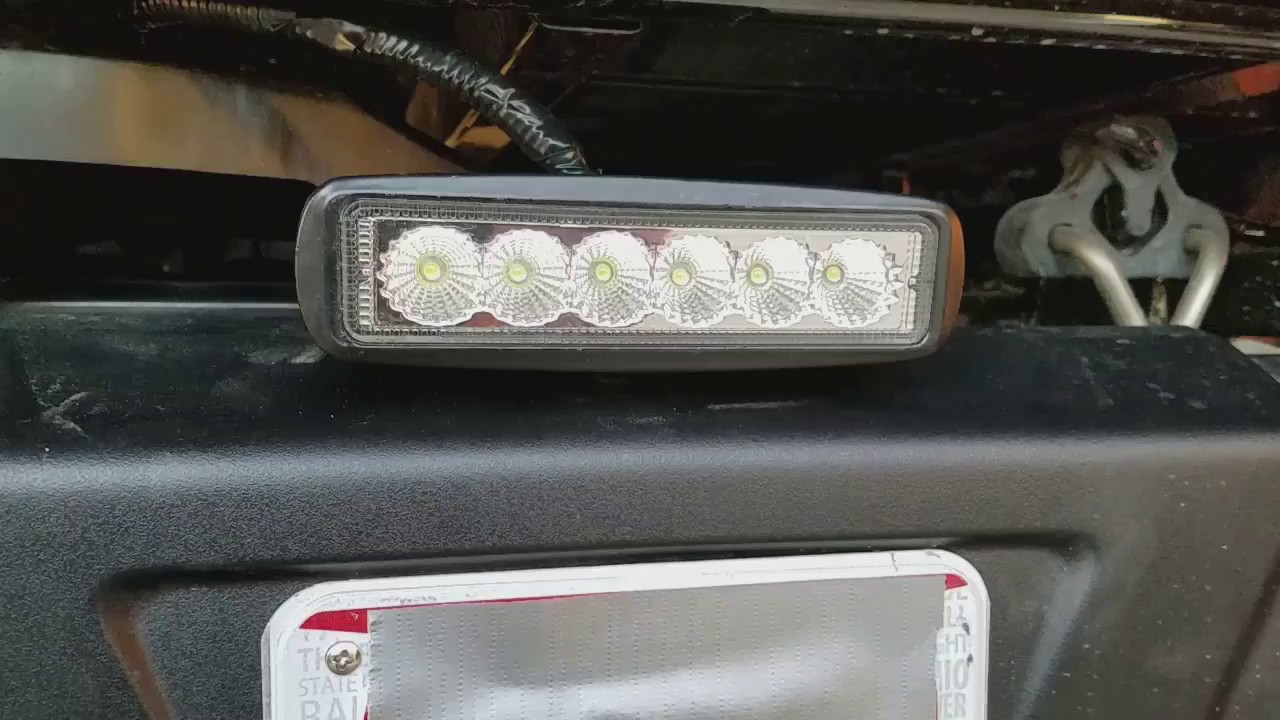 Светодиодные фонари заднего хода для Honda Pioneer 1000 своими руками