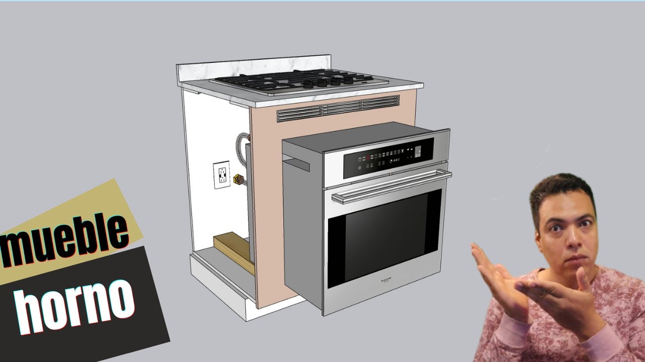 Mueble para horno de gas