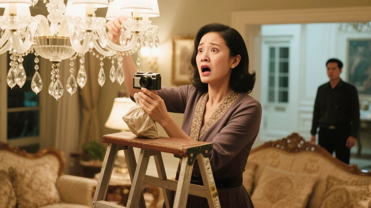 7 Năm Chồng Nhìn Đèn Chùm Cười Như Mất Trí, Tôi Lén Tháo Ra Và Phát Hiện Điều Kinh Hoàng
