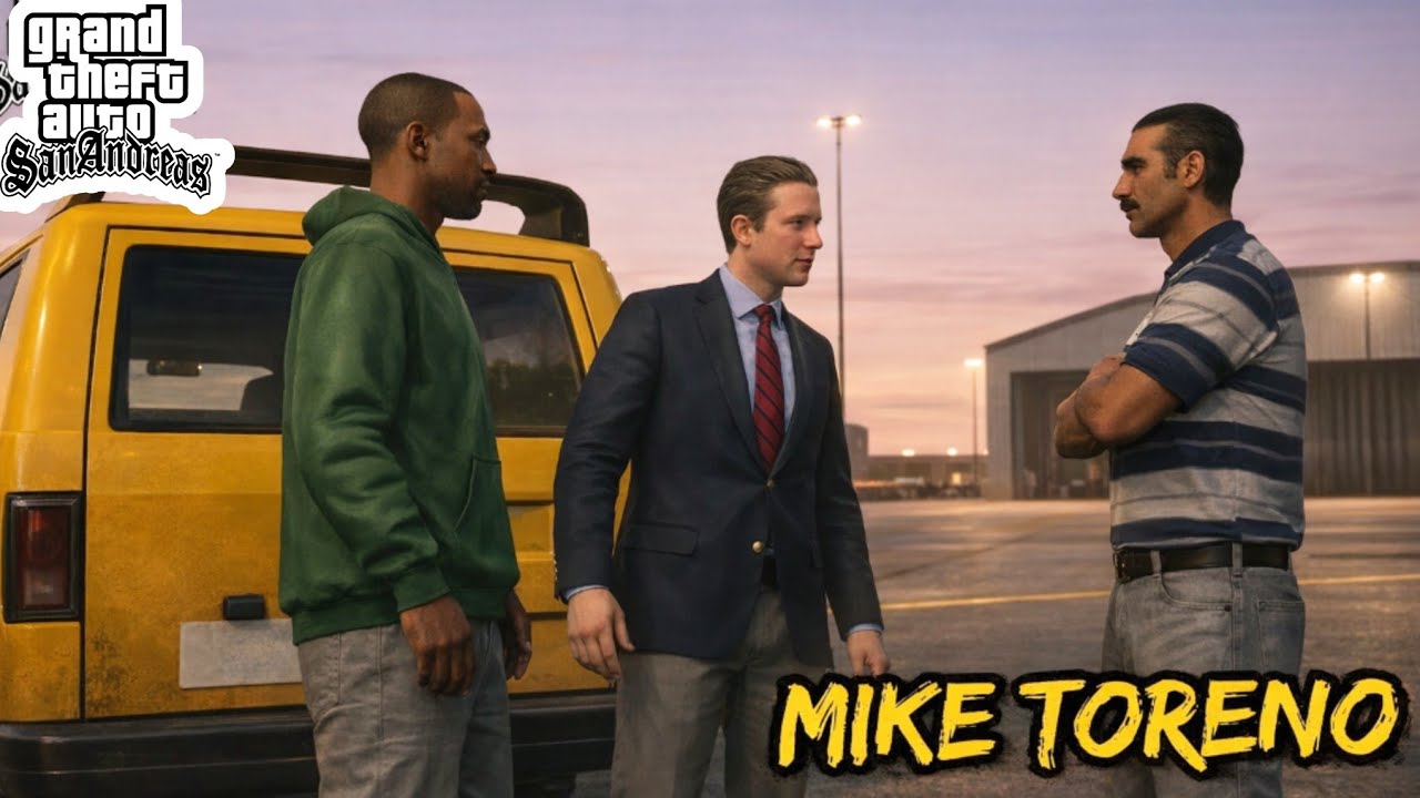 Mike Toreno - gta san andreas em português 