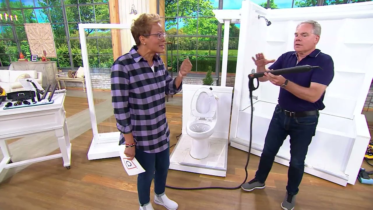 Wagner 915e On-Demand Power Steamer with 18 Accessories on QVC