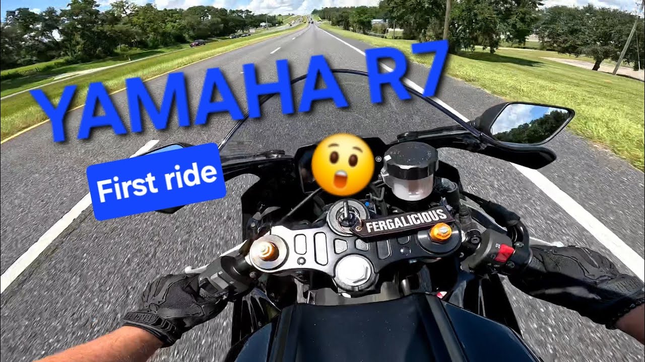 2025 Yamaha R7 First ride