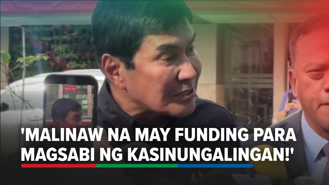 Erwin Tulfo believes 18 bagmen 'have funding to tell lies'
