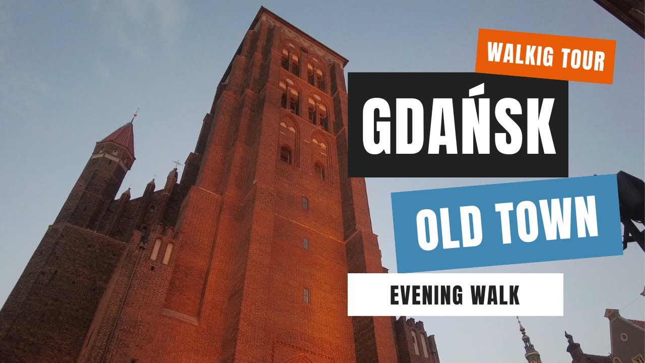 Gdańsk walking tour: evening walk around the old town