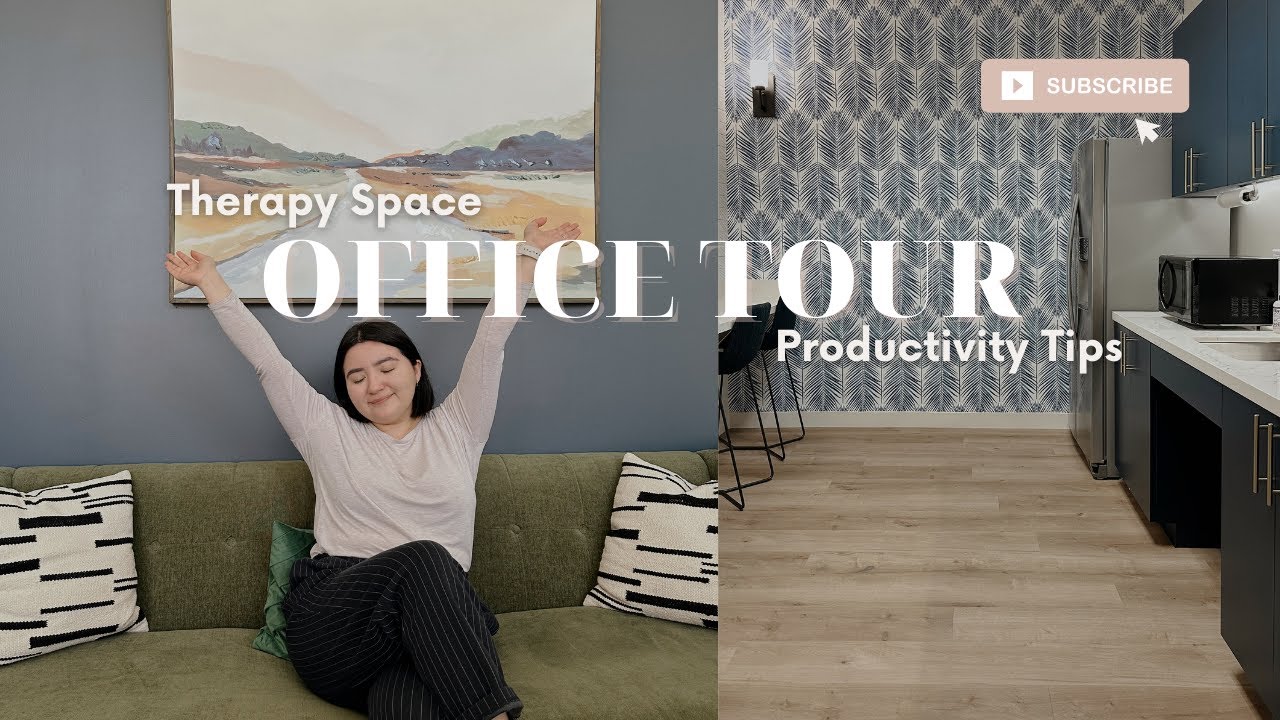 Day in the life of a mental health therapist | Tips for Working in the Office | Office Tour