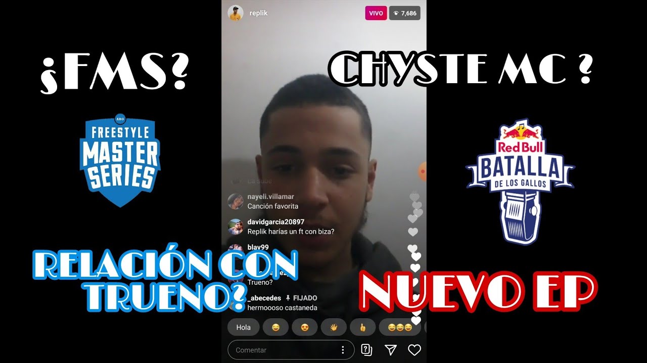 LIVE DE REPLIK ( FMS, ¿RELACIÓN CON TRUENO?, ¿RED BULL?, NUEVO EP