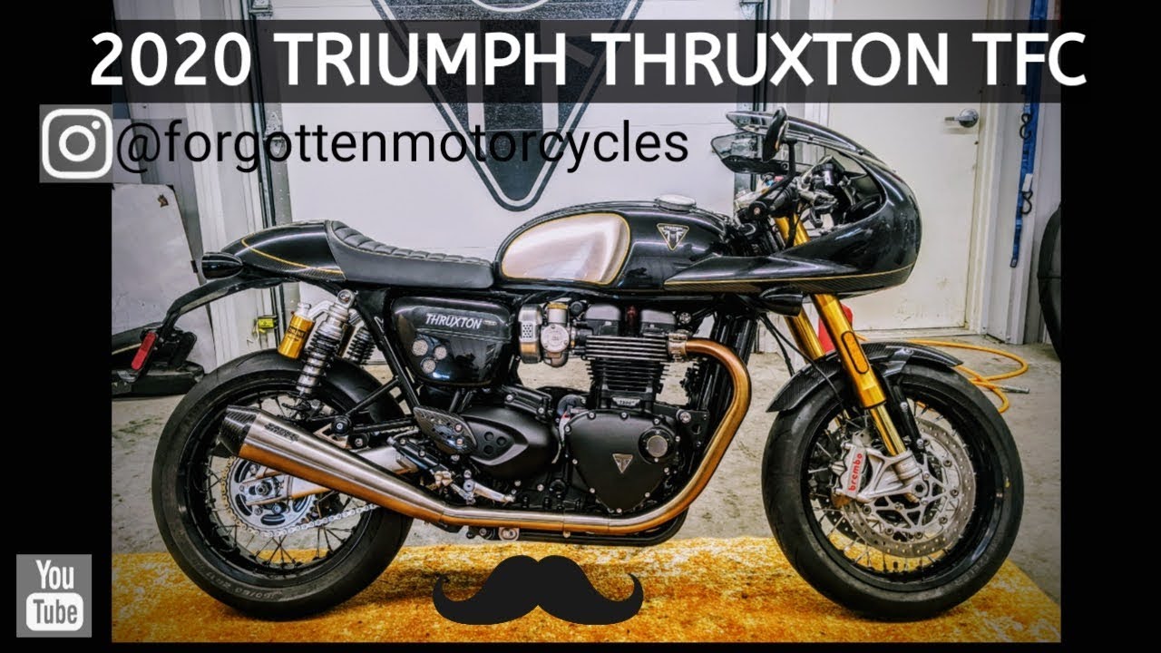 the Amazing TRIUMPH THRUXTON TFC