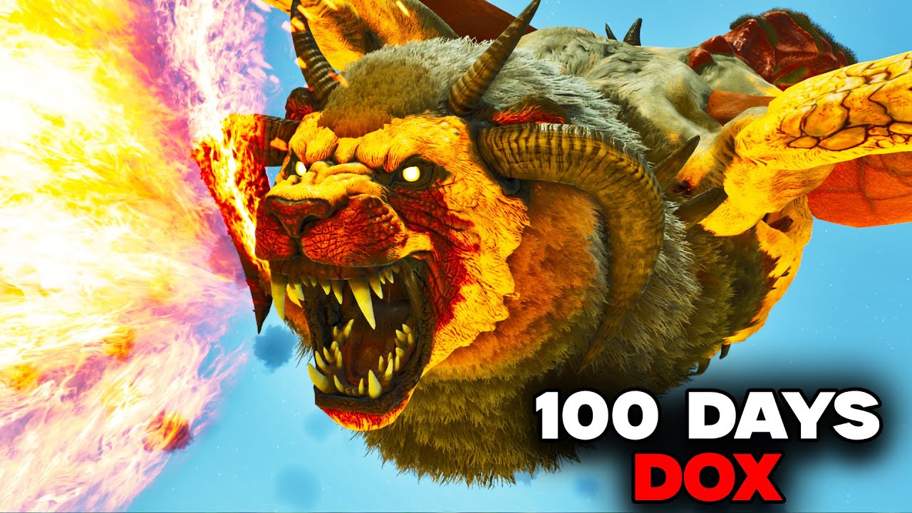 I have 100 Days to BEAT ARKs MOST Painful Mod | DoX