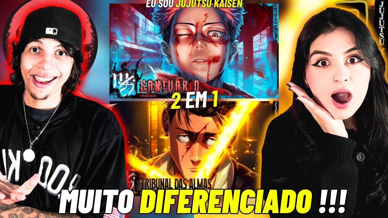 Itadori Yuji e Higuruma (Jujutsu Kaisen) | 2 em 1 | M4rkim‬ - REACT VT E LELE