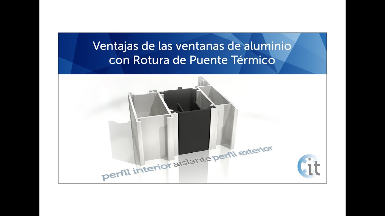 Aluminio con Rotura de Puente Térmico (RPT)