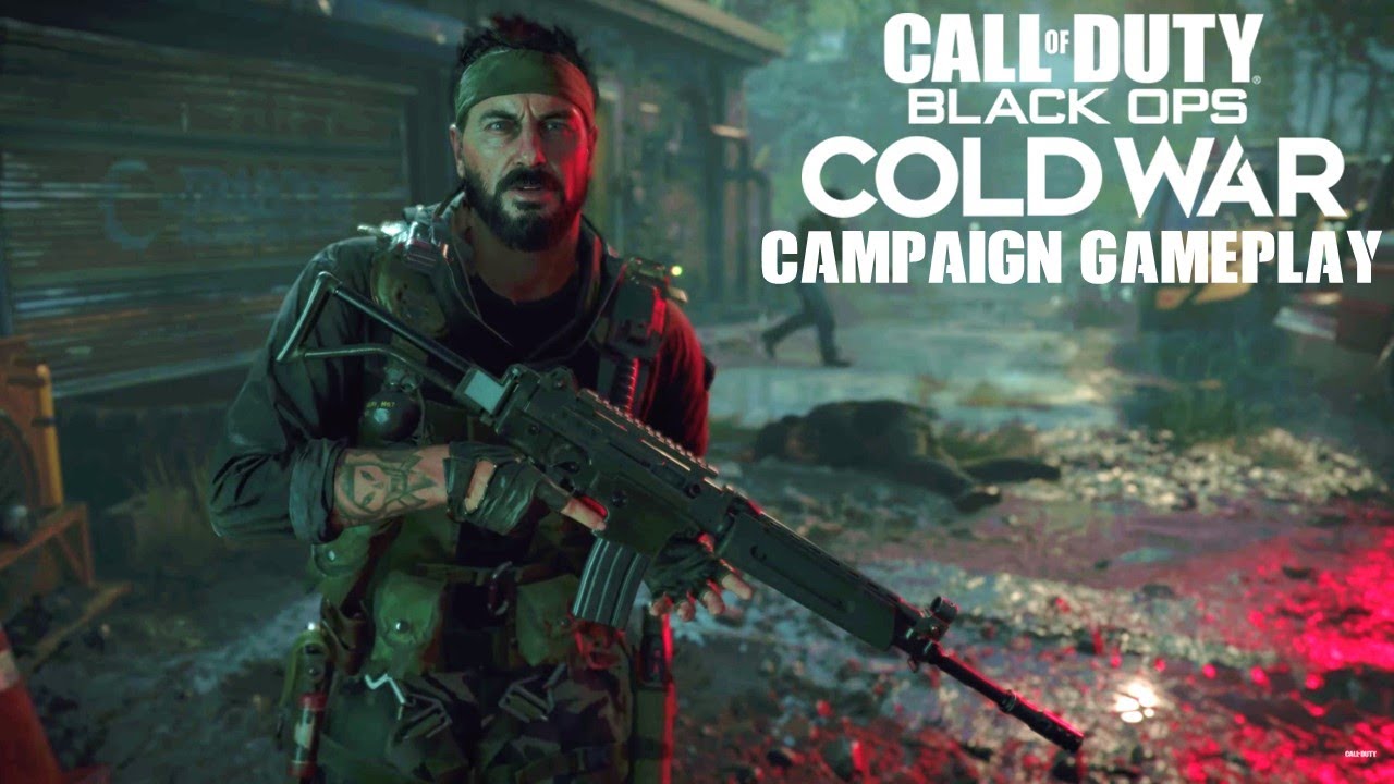 Call of Duty Black Ops Cold War Single Player Gameplay & ALPHA info