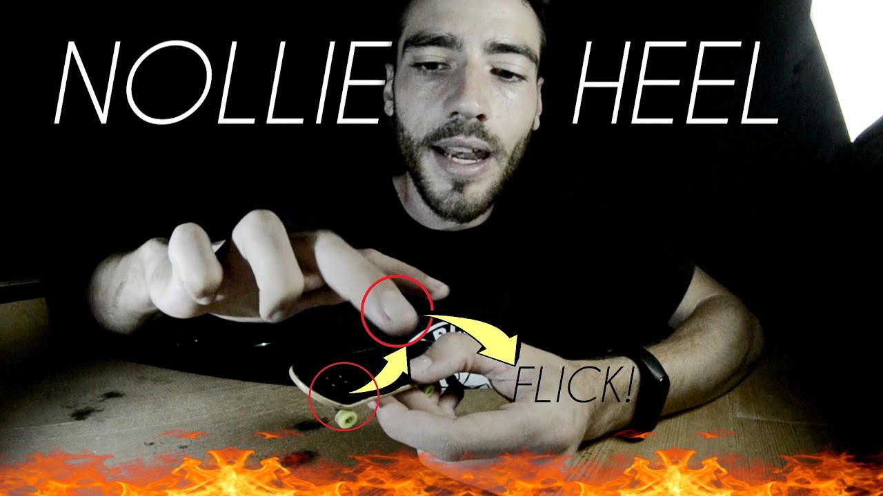 TUTORIAL COMO HACER NOLLIE HEELFLIP MUY FACIL! | Alec Fingerboard