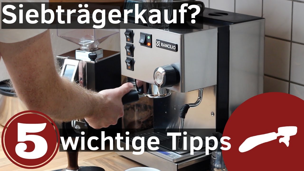 Bevor du dir eine Siebtr&auml;germaschine kaufst - 5 wichtige Tipps f&uuml;r Anf&auml;nger!