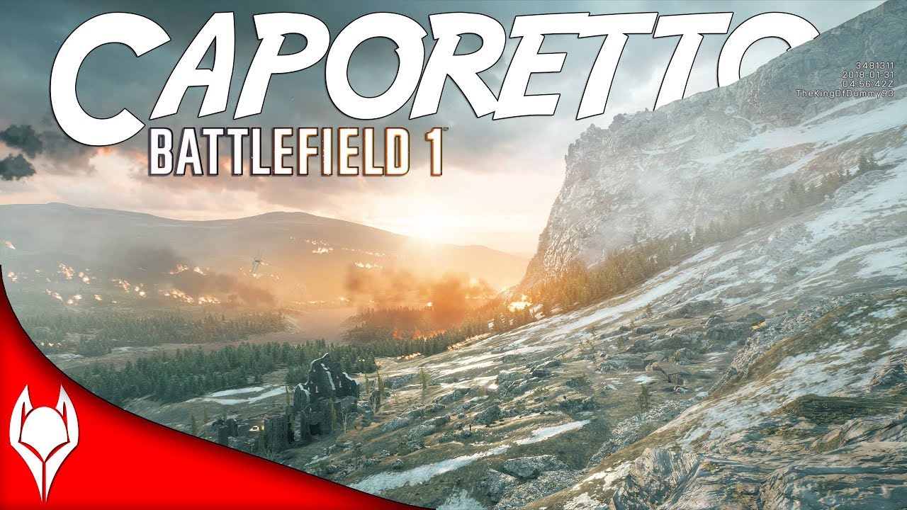 Battlefield 1 - CAPORETTO - Una Magnifica Mappa Dedicata All'Italia