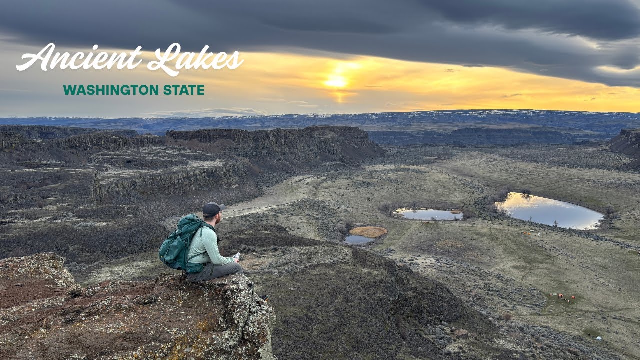 Backpacking in Washington States Desert: Ancient Lakes