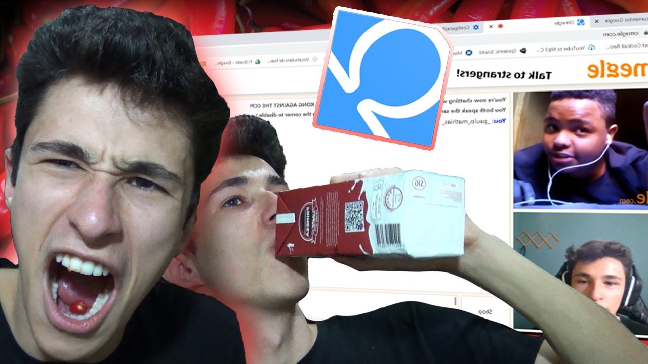 OMEGLE SÓ QUE COM (muita) PIMENTA