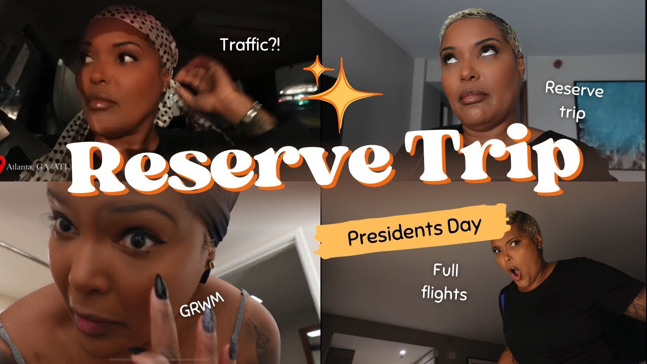Flight Attendant Life: Reserve Trip, Holiday Weekend, Full Flights, GRWM