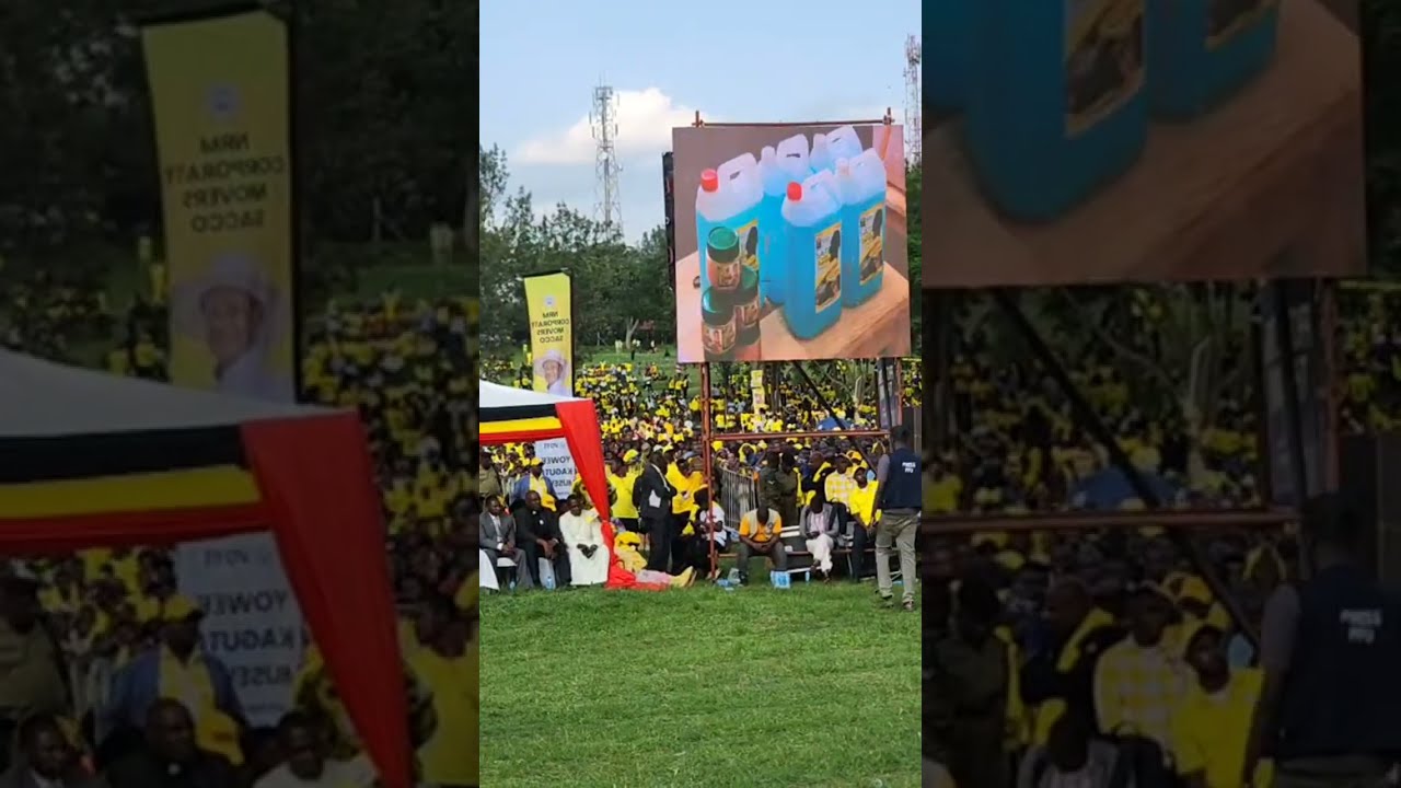 PRESIDENT YOWERI KAGUTA MUSEVENI IN MBARARA PART TWO