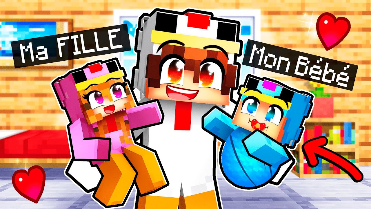 Je RENCONTRE mon BÉBÉ FILS sur Minecraft !