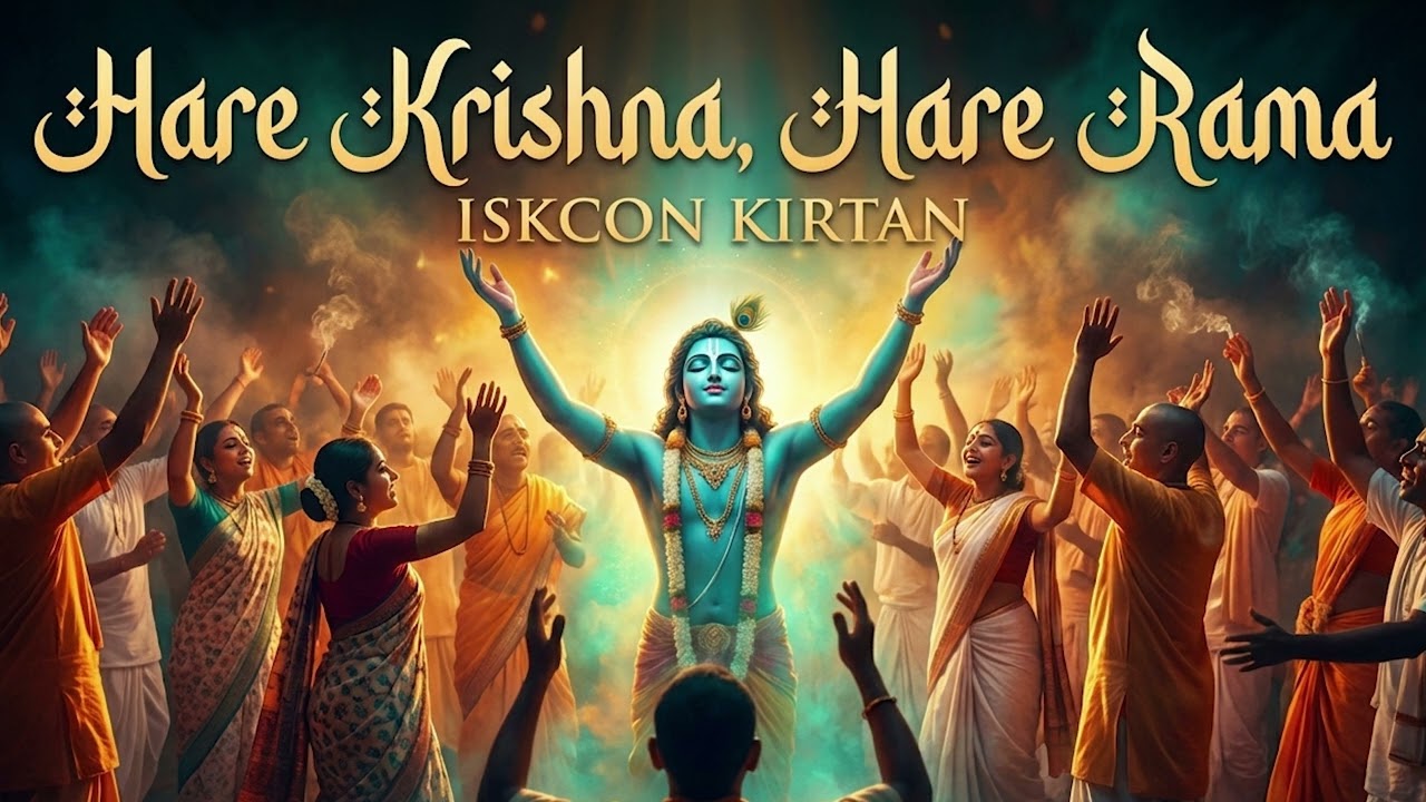 Hare Krishna Hare Rama | ISKCON Kirtan | Peaceful Chanting for Mind & Soul