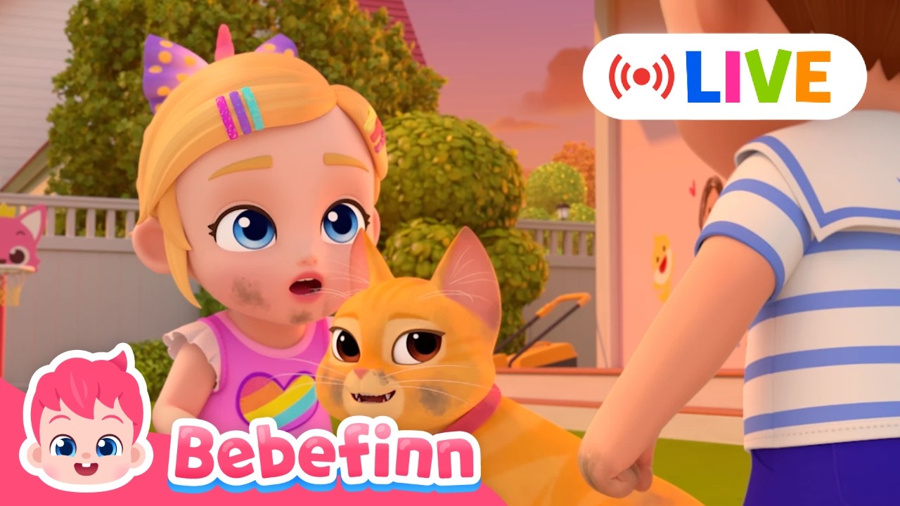 🔴TV LIVEㅣPlaytime at HomeㅣBebefinn Songs and Stories for Kids