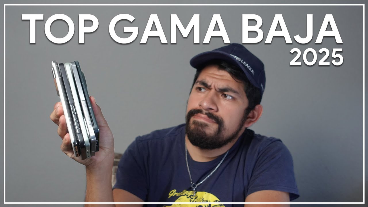 TOP MEJORES celulares de GAMA BAJA 2025