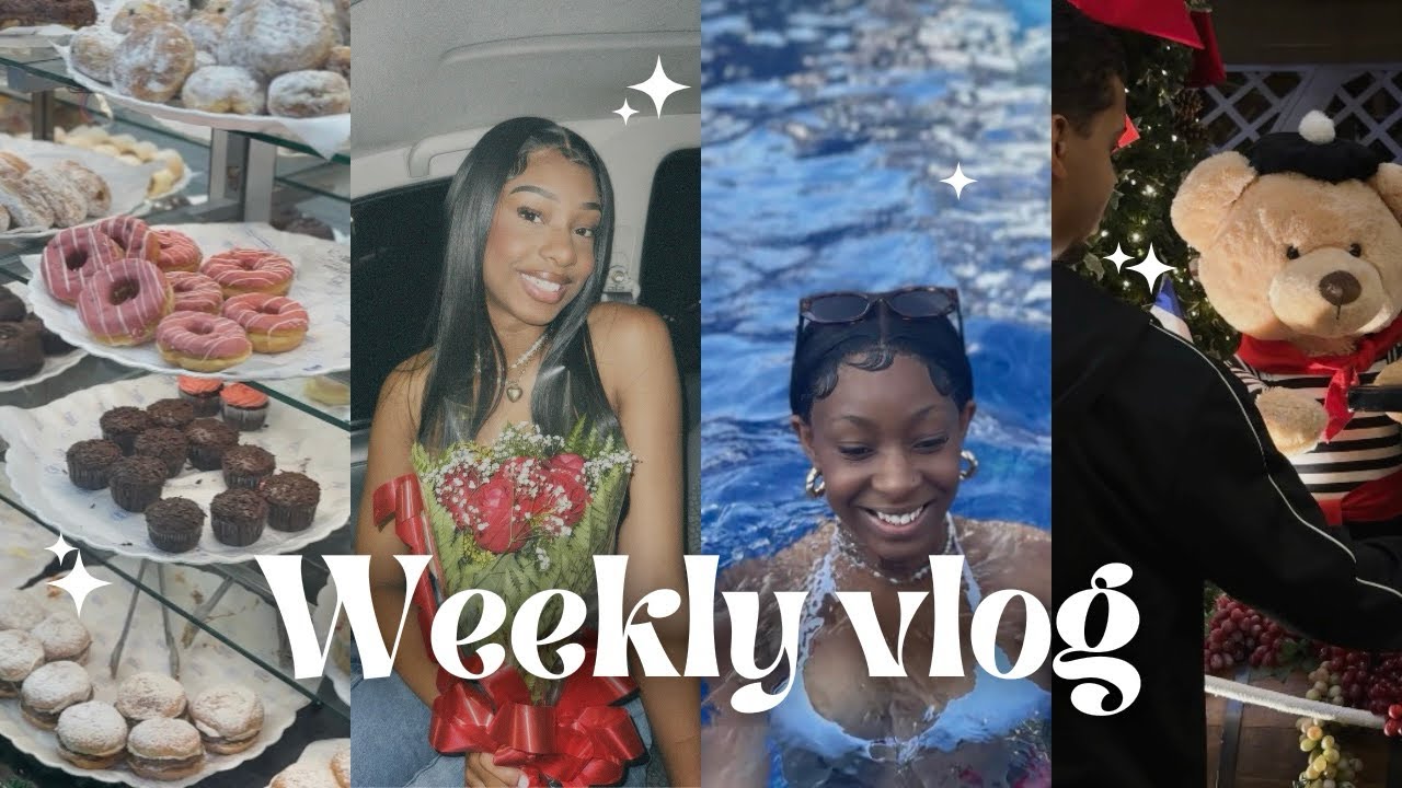 Weekly Vlog: rotina de autocuidado, rolês, aniversário de namoro.. ✨🧸