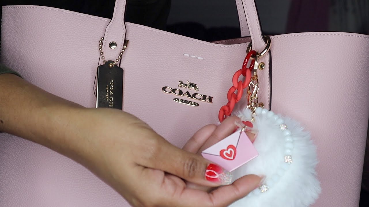 WIMB: VALENTINES DAY EDITION! COACH TOWN TOTE IN BLOSSOM