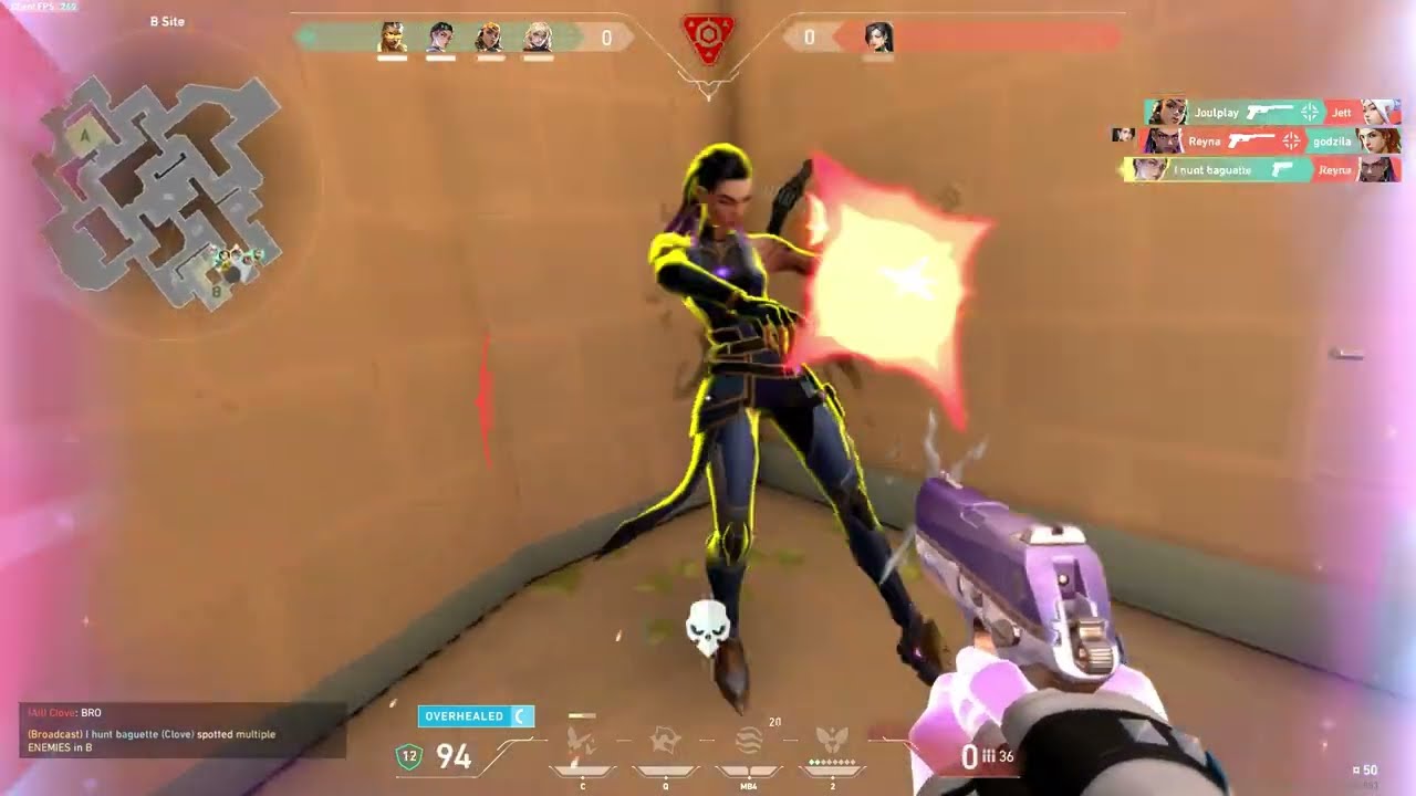 What 50% HS rate looks like in VALORANT...