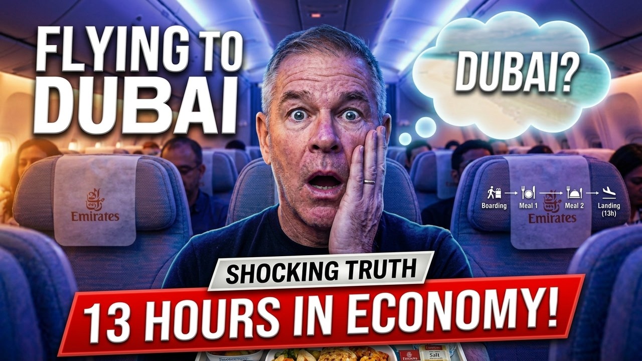 Перелет в Дубай | 13 часов в эконом-классе на рейсах Emirates Airlines