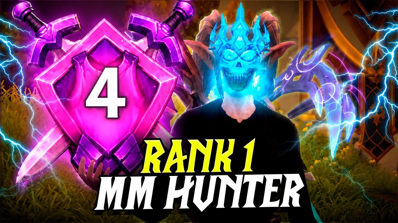 RANK 1 MM Hunter Solo Shuffle - #4 Ladder  | WoW Arena PvP Midnight Season 1