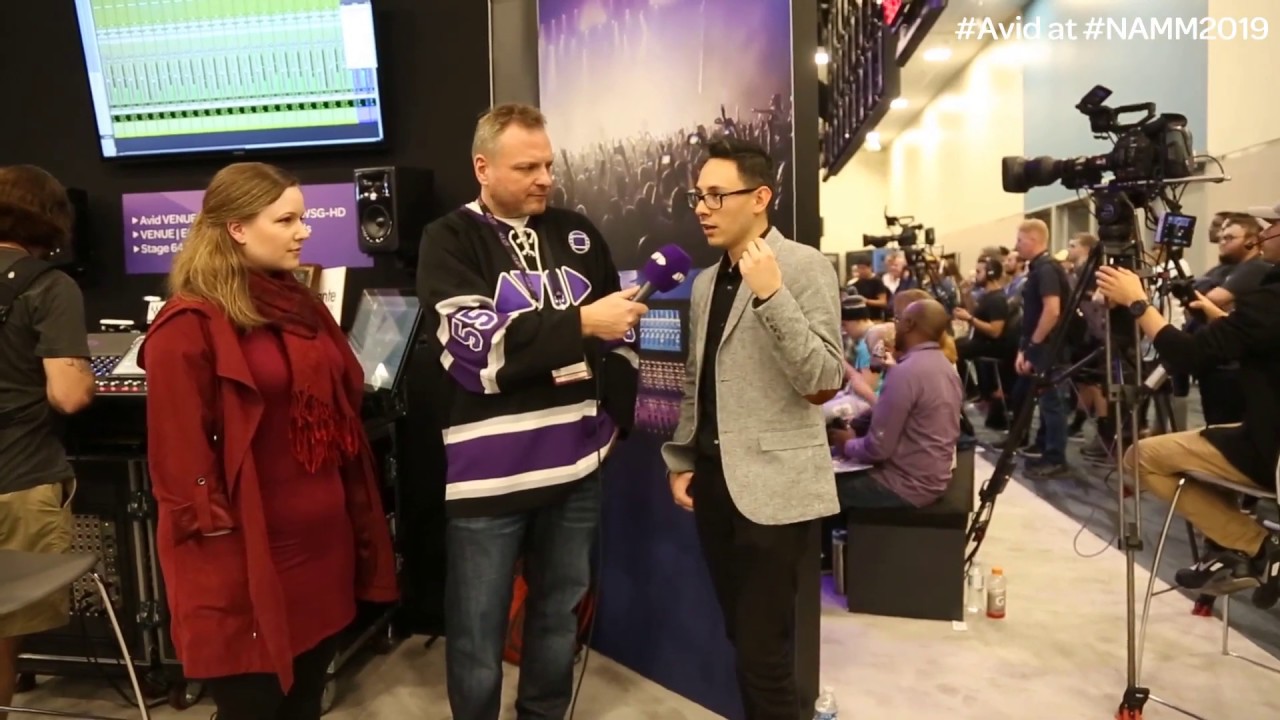 #AVID AT #NAMM2019 | Anne Dern and Andrés Montero