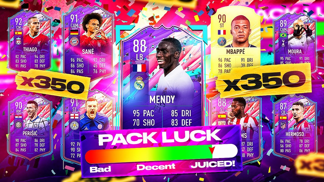What do you get from 350 Guaranteed FUT Birthday 81+ Player Pick Packs?
