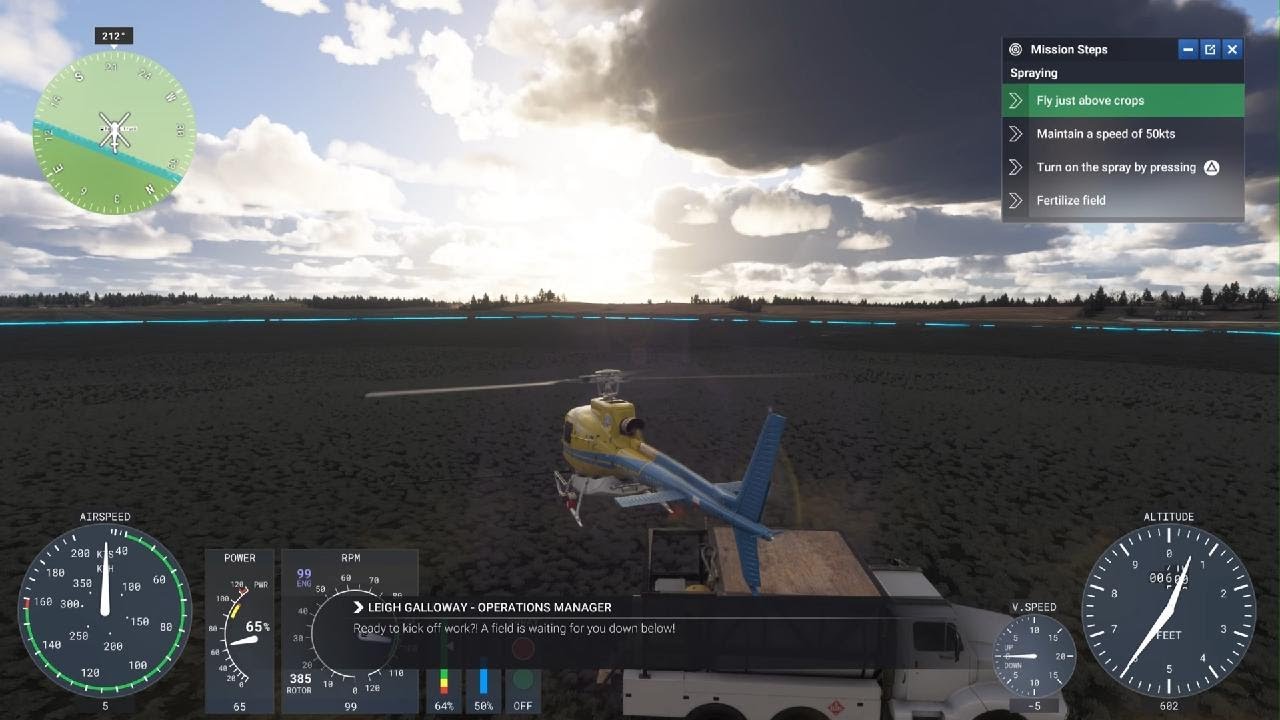 MFS PS5 WELL THIS IS INTERESTING ROTARY AGRICULTURE AIRCRAFT