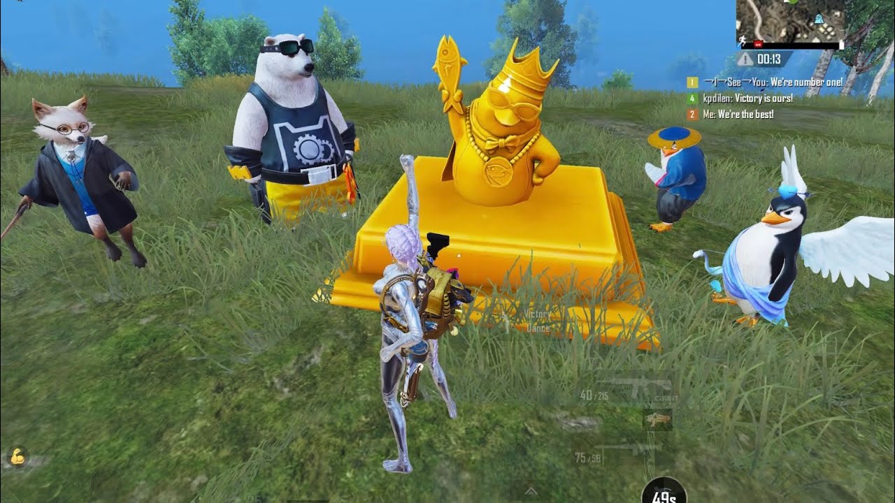 یکی از مچ های دوگانه گان ببین فقط کیف کو #گیم_پلی_فارسی #pubgmobile #afghanistan #pubg #ببجی #1vs4c