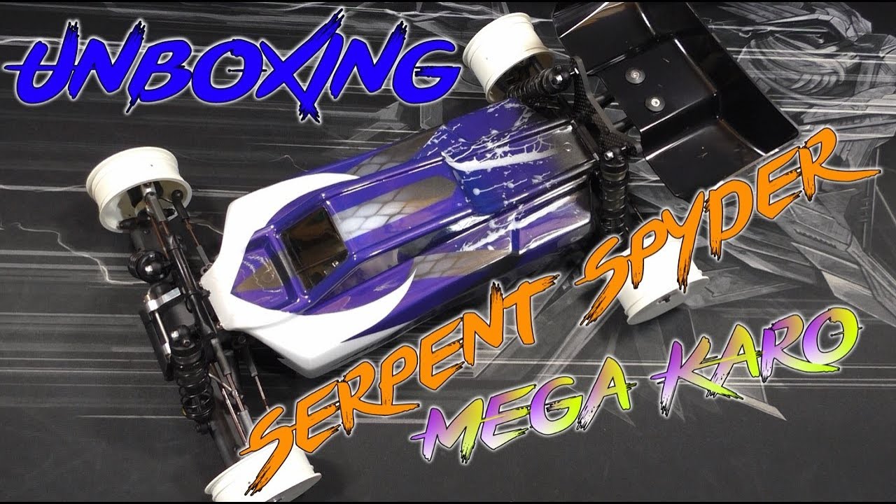 Serpent Spyder SDX4 / 4WD 1:10 Mega Geile Karo😱 Unboxing 📦 | HD+ | German/Deutsch