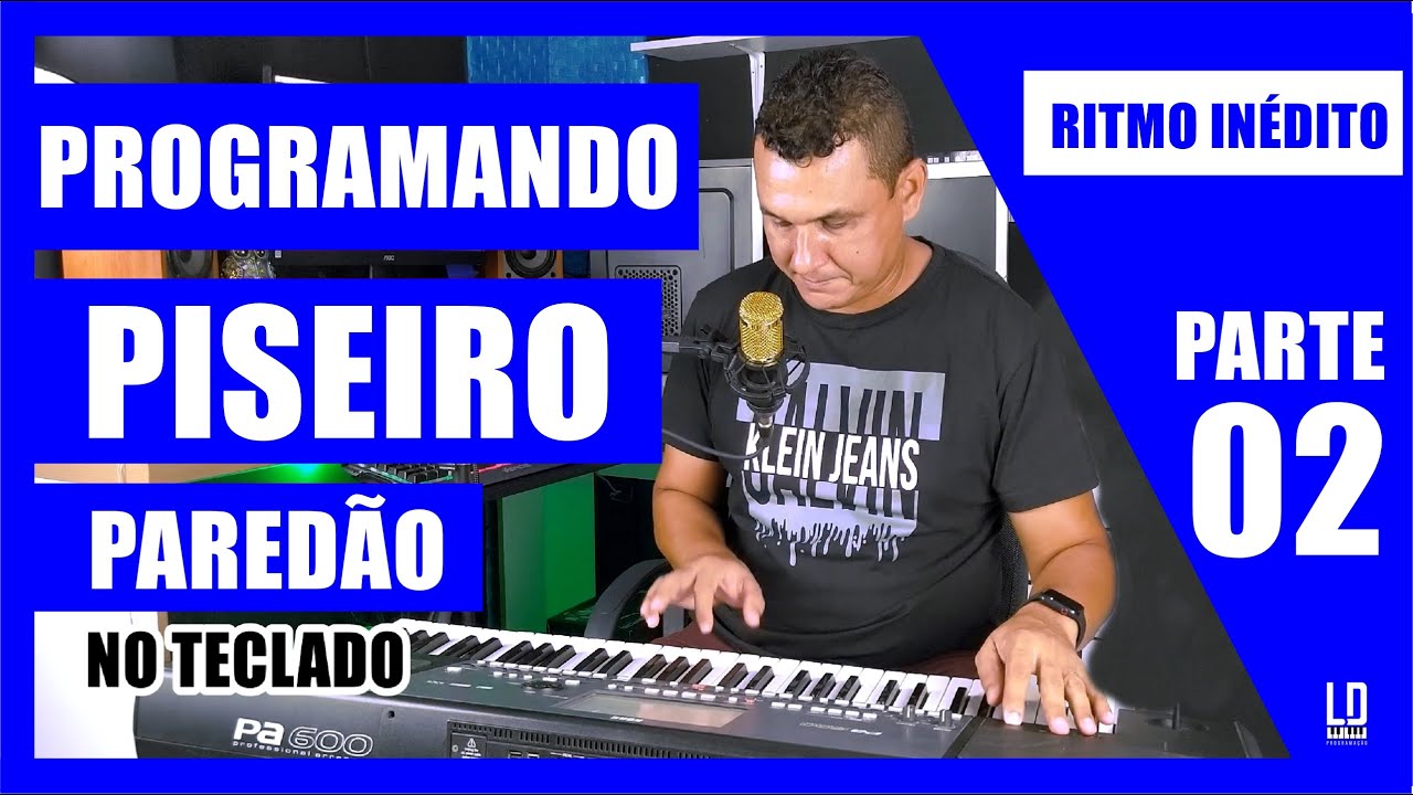 #PARTE02 COMO PROGRAMAR SEU PRÓPRIO RITMO INÉDITO NO TECLADO