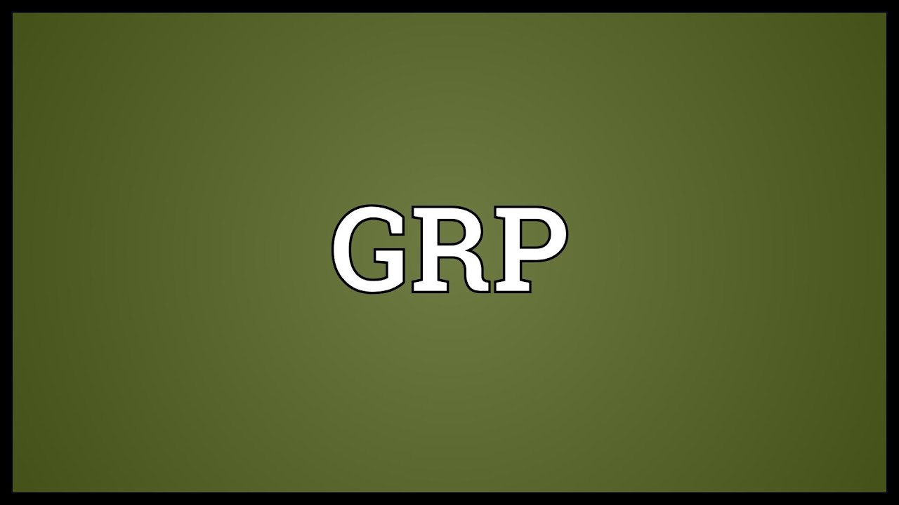 GRP Meaning