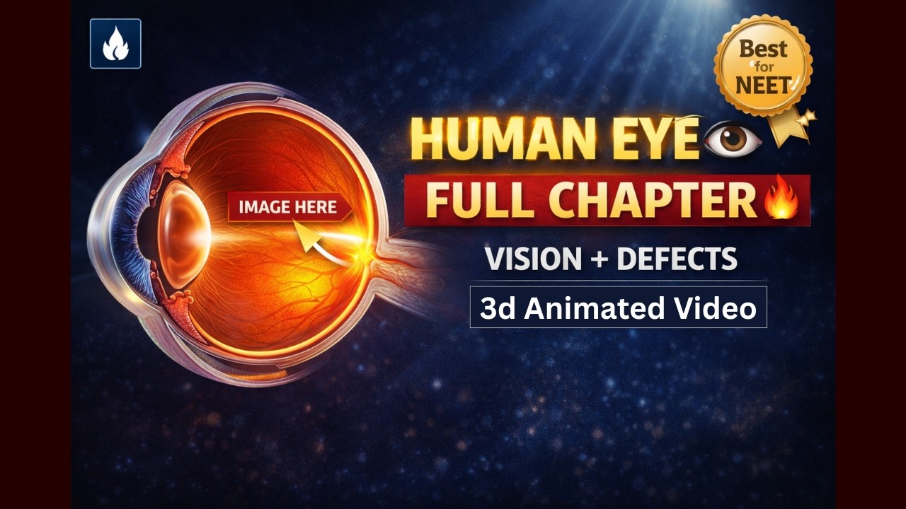 CBSE Class 11 Biology || The Eye