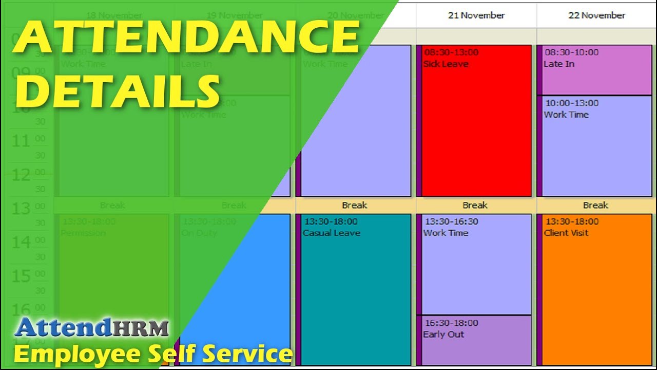 Attendance Details