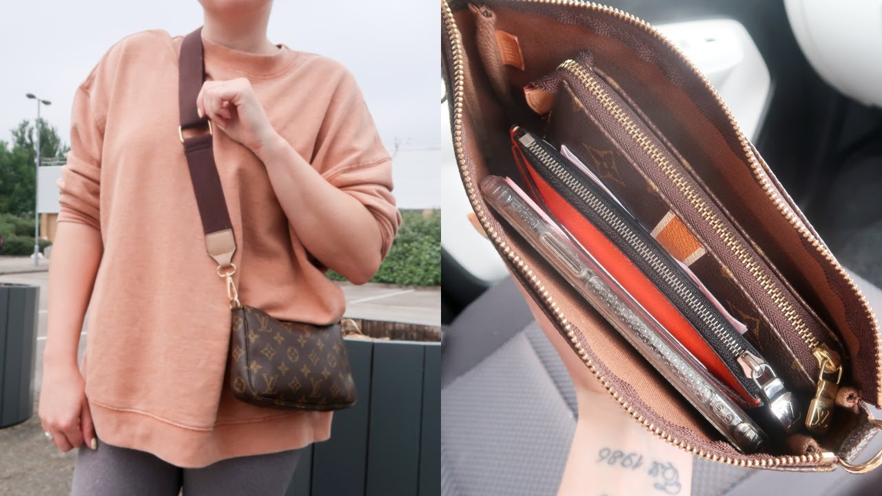 ЧТО В МОЕЙ СУМКЕ? - Аксессуары Louis Vuitton Pochette / Что подходит: как носить