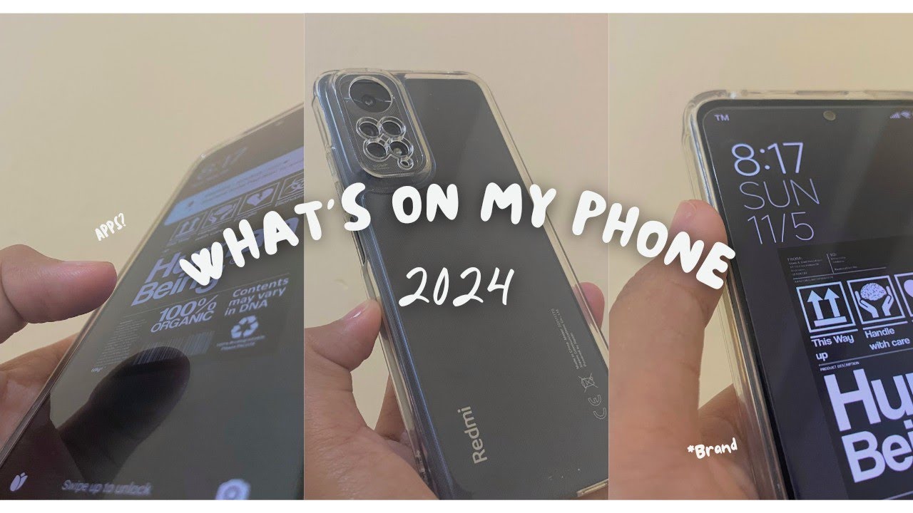 what's on my phone 2024 | aesthetic ☁️