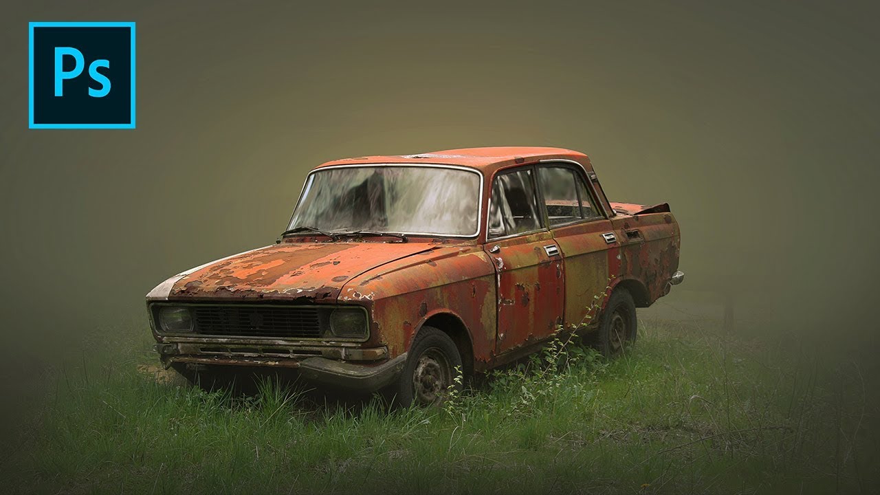 Photo Manipulation Photoshop - Simple Dramatic Background Editing