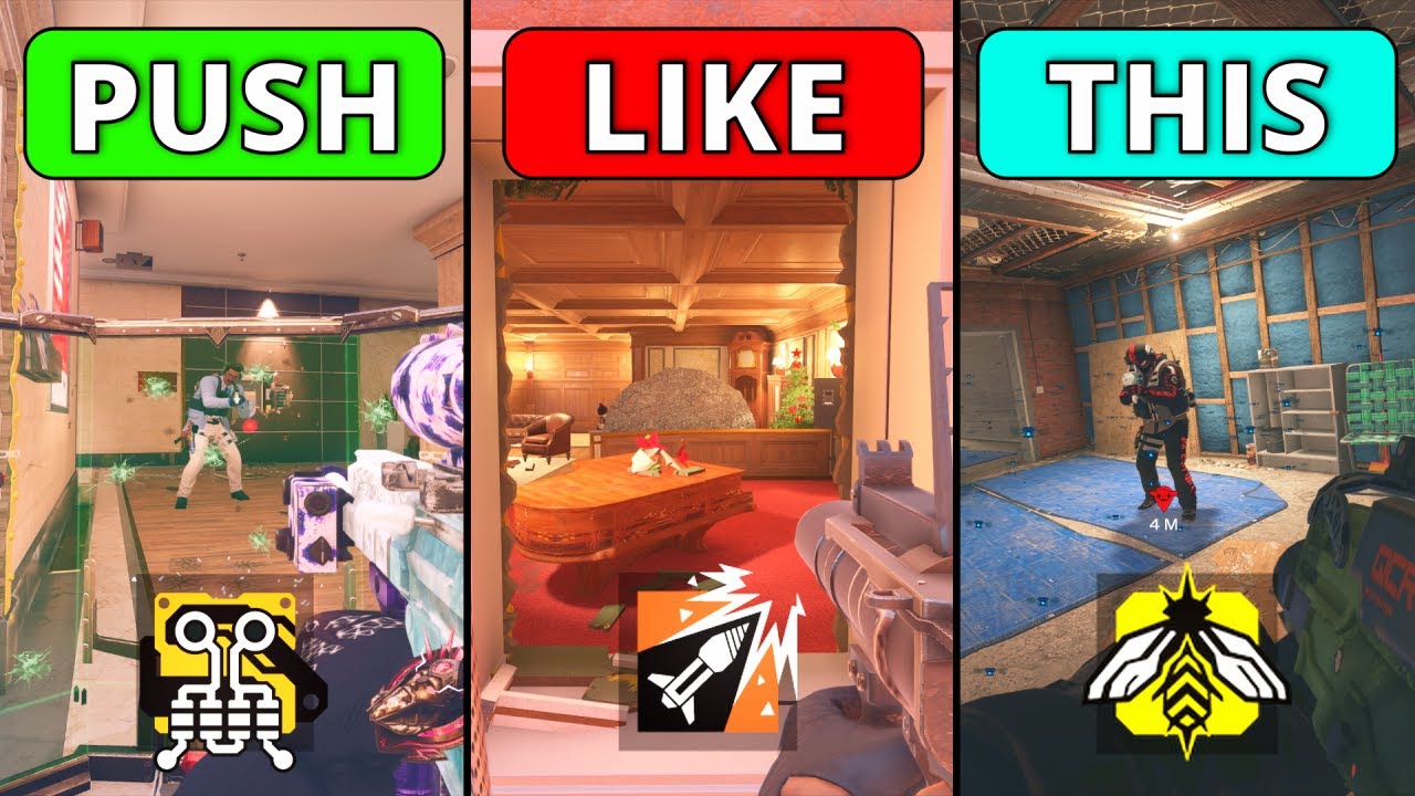 Как атаковать банк, кафе, Орегон в Rainbow Six Siege
