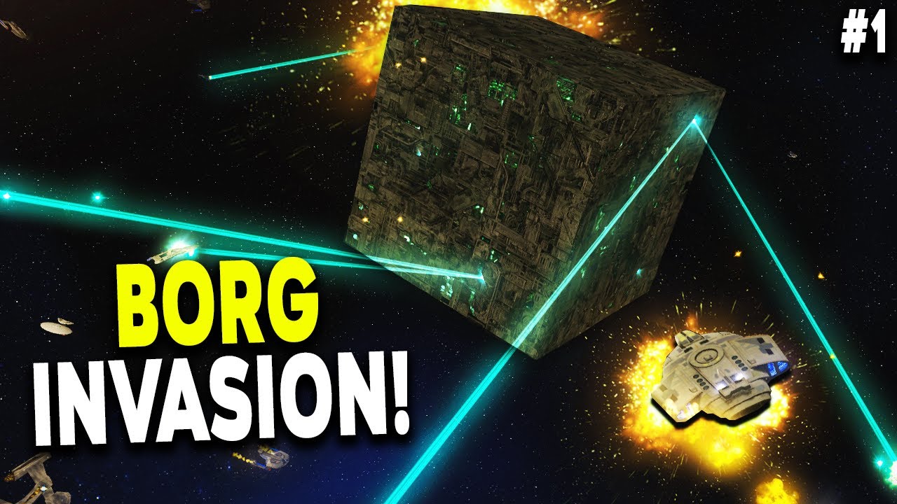 BORG INVASION In Star Trek: Armada 3 Multiplayer - Ep #1
