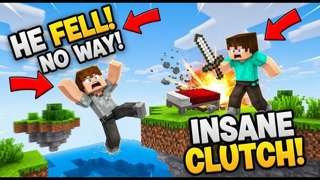 He Missed One Jump… and Lost EVERYTHING 😱 | INSANE BedWars Moment