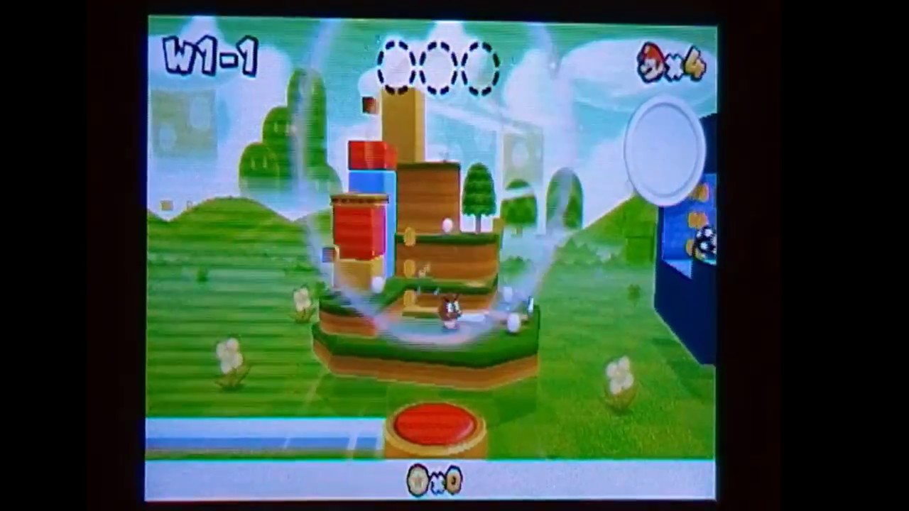 Super Mario 3D Land - W1-1 (Alle Sternenmünzen)