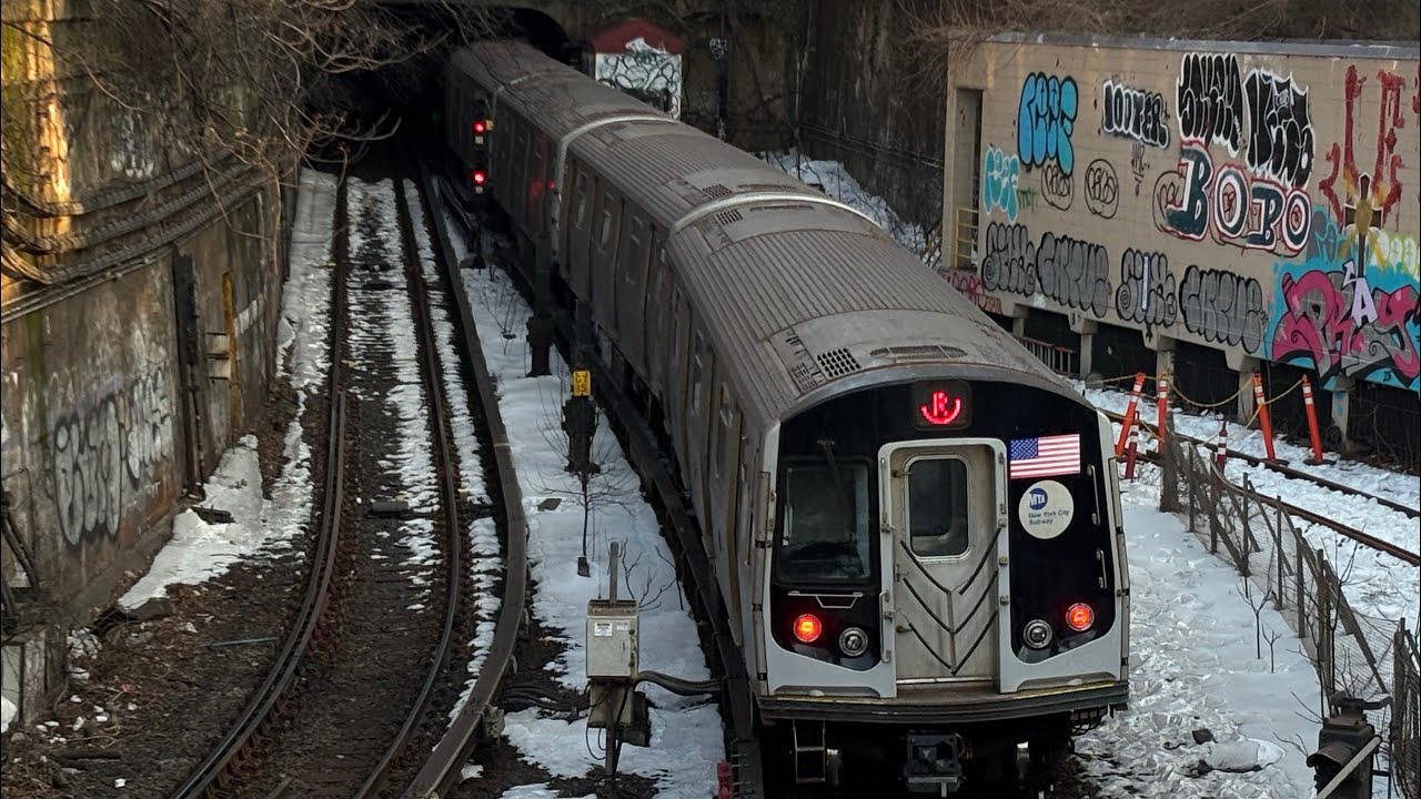 R160 (R) Trains Via West End To 9 Avenue 