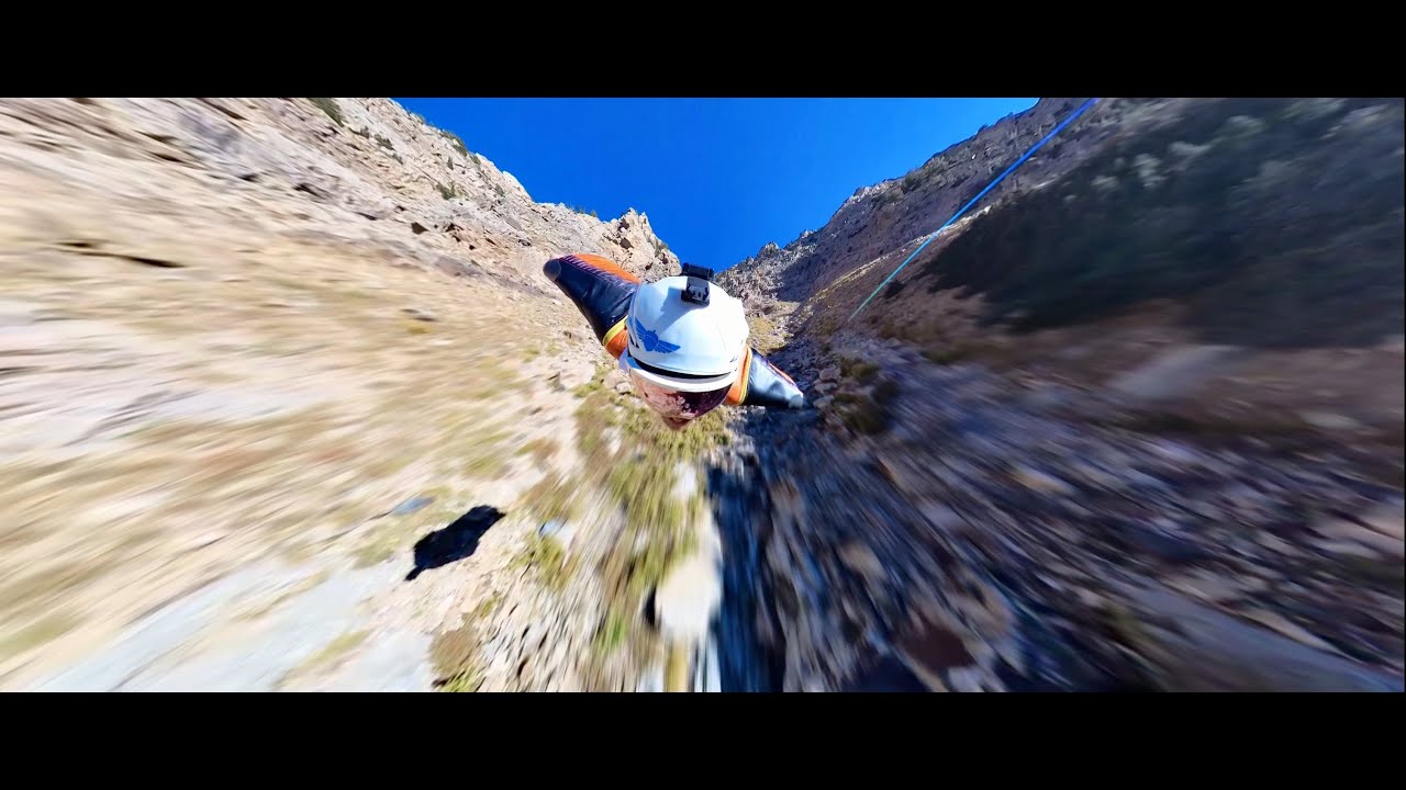 Sickest Wingsuit Terrain Line in the USA | Twin Peaks